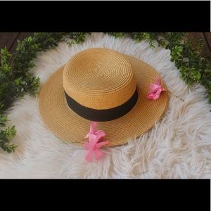 Women’s Packable Straw Boater Hat